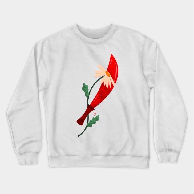 Growing Pains Crewneck Sweatshirt by Mayfully